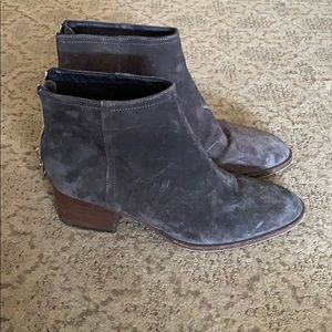 Rag & Bone Wesley Asphalt Gray Boots Sz 36 D262
